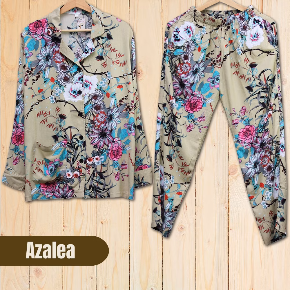 Piyama Wanita PP All Size ( Fit to XL )  Bahan Rayon / Setelan Baju Tidur Celana Pendek Dewasa Cewek
