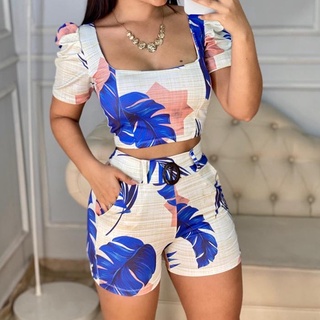 Conjunto de orders short e blusa para festa