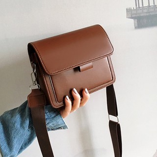 Yvon fashion Leather shoulder sling bag for women men unisex 2281 Shopee Philippines