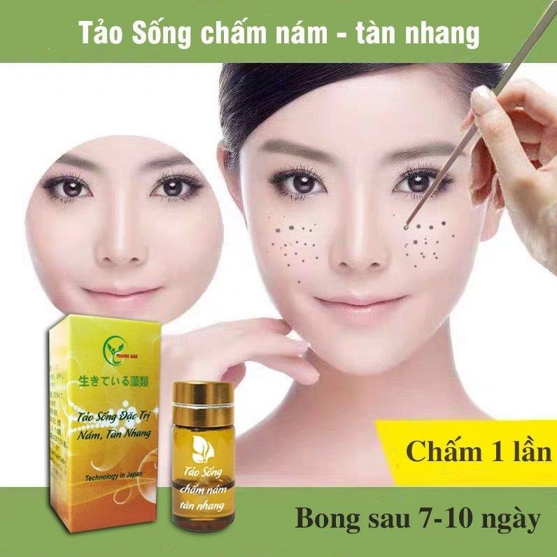 SERUM CHẤM TÀN NHANG CỦA NGA HỖ TRỢ LÀM MỜ TÀN NHANG VÀ MỤN THỊT