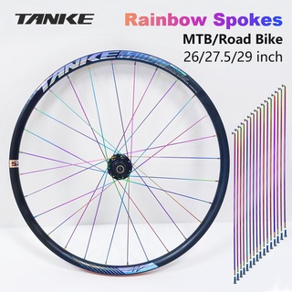 TANKE stainless steel bicycle spokes and nipples 32PCS 72PCS 26 27.5 29 good toughness anti rust bike spokes Shopee Philippines