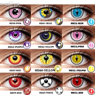 EYESHARE 1 Par 2 Piezas Lentes De Contacto De Color Cosplay Para Ojos Halloween Cosmeticos De