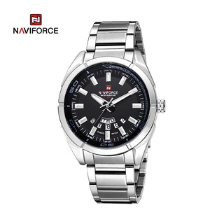 NAVIFORCE 9038 Luxury Brand Men s Full Stainless Steel Quartz Watch Man Waterproof Calendar Watches Shopee Philippines