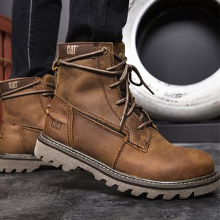 Caterpillar leather boots online