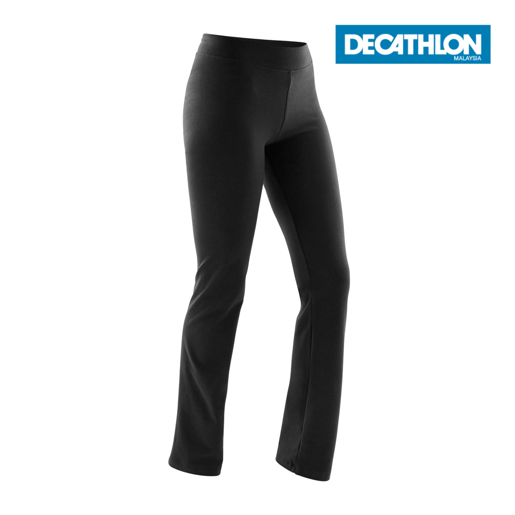 Women's Cotton Volleyball Leggings - Black - Decathlon