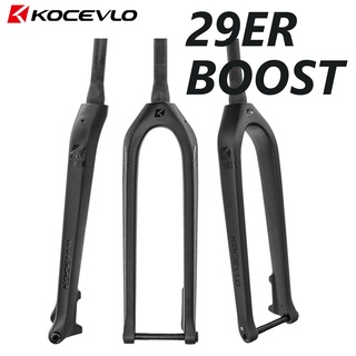 KOCEVLO Boost Mtb Carbon Fork 27.5 29er 110 15mm Downhill Mountain Bike Rigid 1 1 8 1 1 2 Shopee Philippines