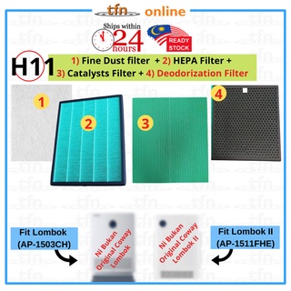 Ckoway Air Filter LOMBOK 1 2 3 OEM Compatible HEPA Carbon Filter Fine Dust Filter AP1511FHE AP1503 AP1520C AP1510BH Shopee Malaysia