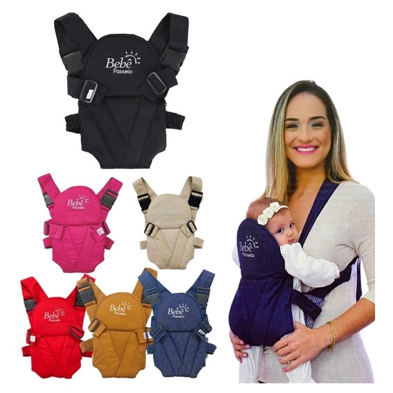 Cargador Para Bebes Canguro Porta Bebes Ergonómico 0-48 Meses