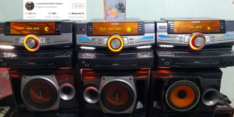 Lz acessórios Micro System, Loja Online | Shopee Brasil