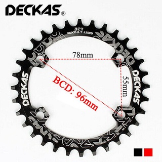 DECKAS 96BCD 40T 42T 44T 46T 48T 50T Asymmetric Round Bike Chainring MTB Crown Bicycle Fit M4100 M5100 M6000 M7000 M8000 Shopee Philippines