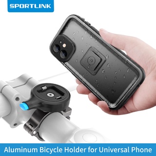 SPORTLINK Motor Holder New Version Waterproof Bicycle Motorcycle Phone Holder Bike for iPhone 13 12 11 Samsung Mobile Aluminum Handlebar Clip Stand GPS Mount Bracket Shopee Singapore