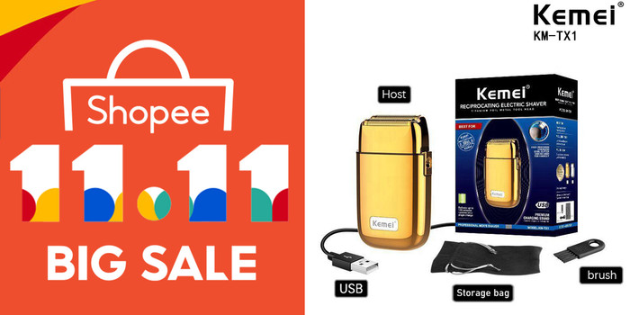 Kemei Official Store.br, Loja Online | Shopee Brasil
