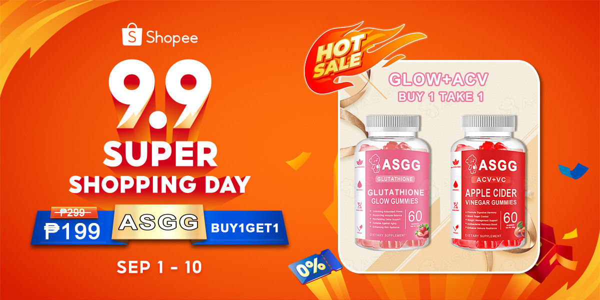 glutathione 200 mg/ml ASGG GlutaGenC Glow Gummies: Rahsia Kulit Berseri dan Sihat main image 0