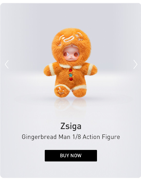 Zsiga Gingerbread Man 1/8 Action Figure Zsiga Gingerbread Man 1:8