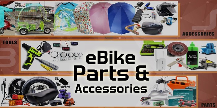 E bike accessories and parts sale