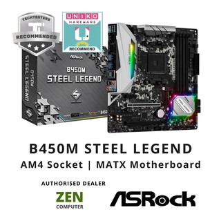 Asrock fashion b450m steel legend ryzen 5000