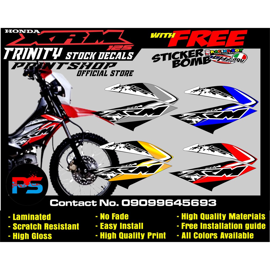 Xrm trinity deals decals