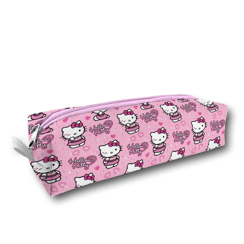 Lápis de Cor Hello Kitty 12 Cores Infantil Molin Escolar