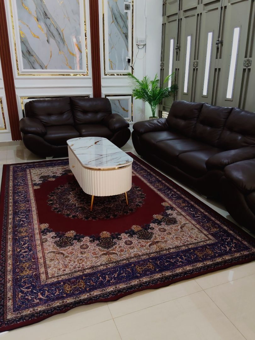 Foto pembeli Meja Ruang Tamu Minimalis Meja Tamu Aesthetic - Meja Aretha - Kayu Solid Laci Cat Duco Glossy