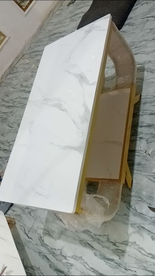 Foto pembeli Meja Tamu Aesthetic Meja Sofa Panjang Meja Konsol Ruang Tamu MEVANA Susun 2 Besi Holo Cat Duco Mewah