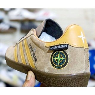 Jual BROWN TAN SEPATU ADIDAS STONE ISLAND PRIA DAN WANITA BEST SELLER BAHAN SUEDE KUALITAS ORIGINAL Shopee Indonesia