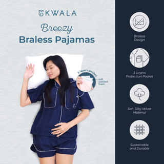 Jual Breezy Braless Pajamas Piyama Premium Braless Kwala Official Shopee Indonesia