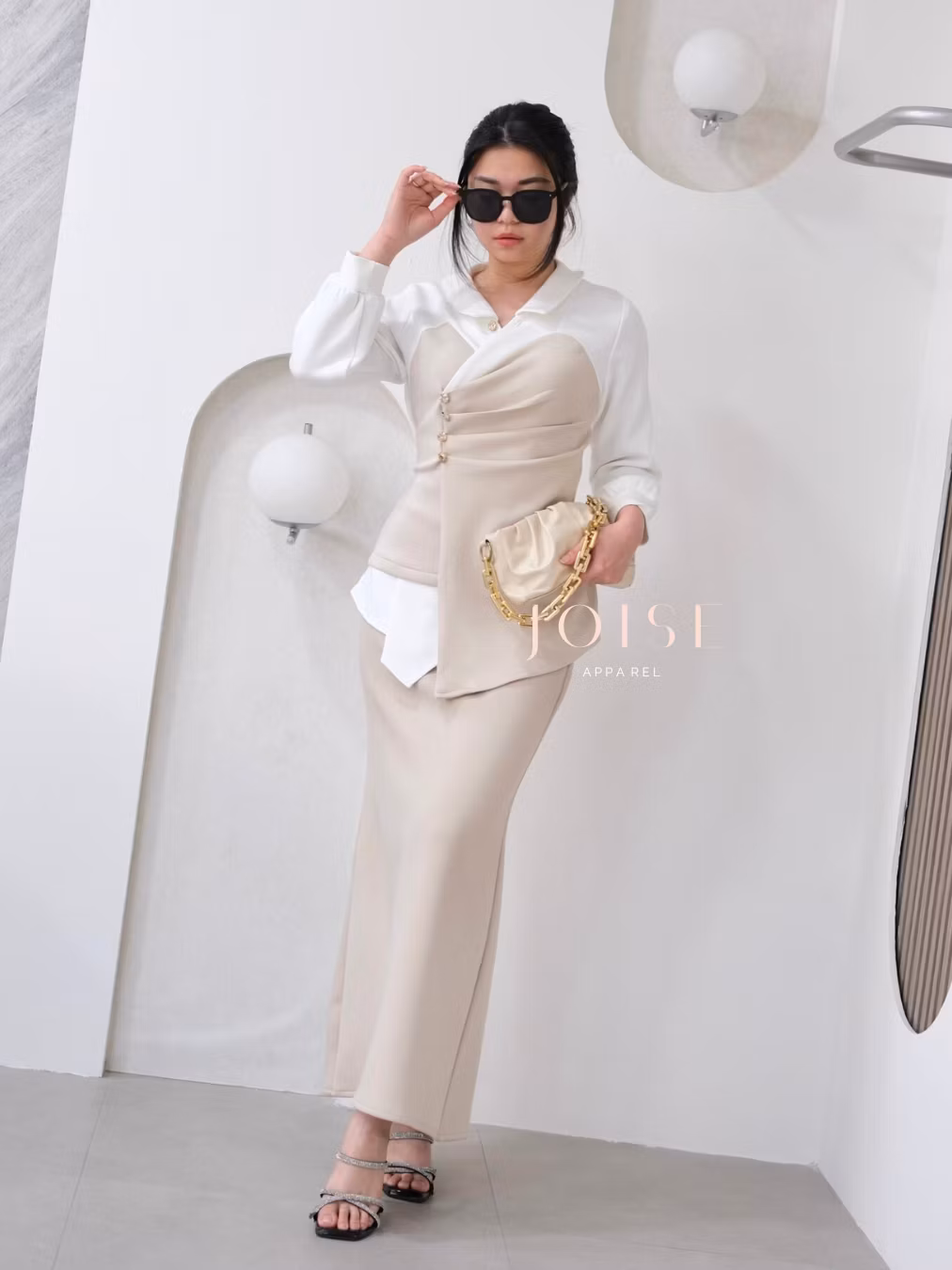 [SET] JOISE - Lexie Set / Setelan Atasan + Rok Wanita / Baju Setelan One Set Casual / Setelan Rok Me