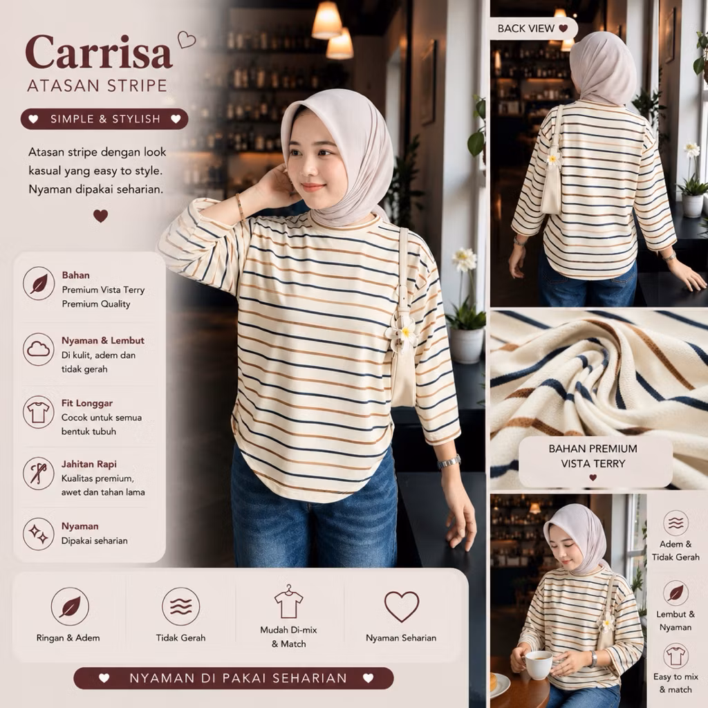 CARISSA ATASAN STRIPE
