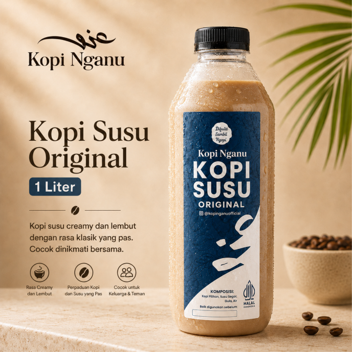 Kopi Susu Original 1 Liter