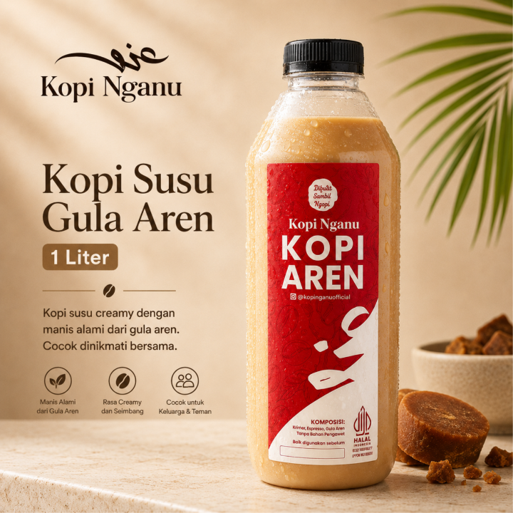 Kopi Susu Gula Aren 1 Liter