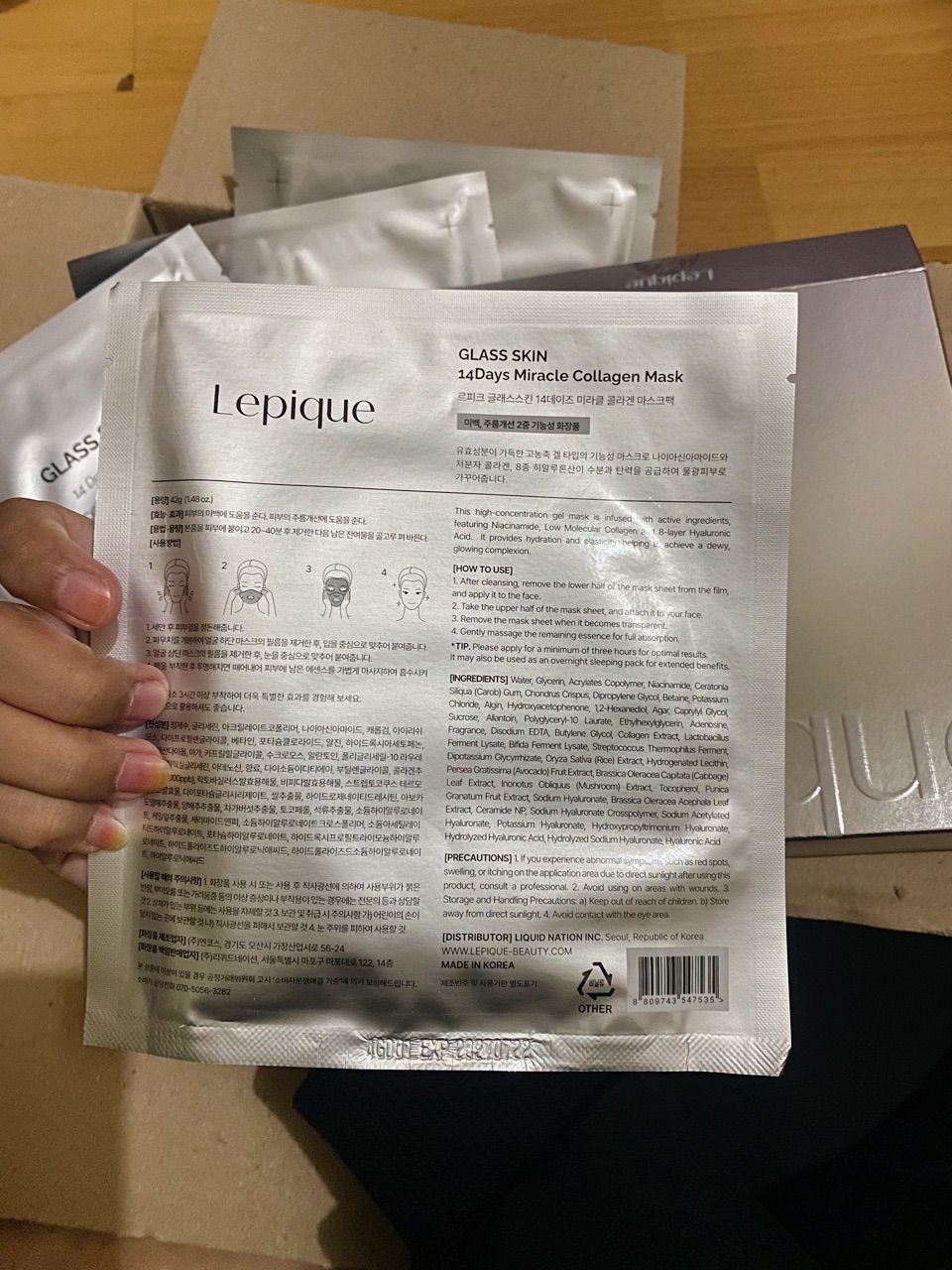 Collagen Mask customer review image 2