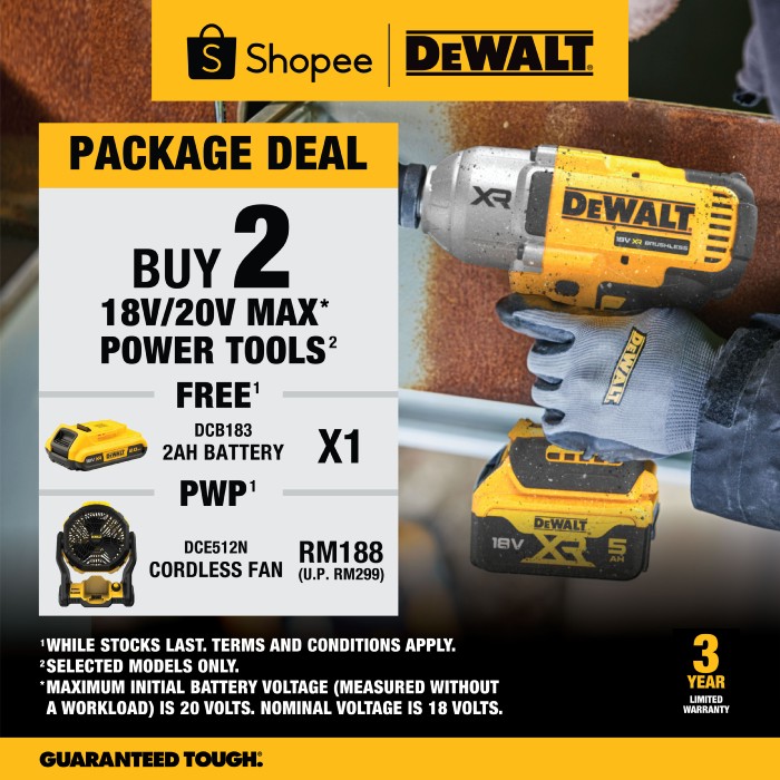 DEWALT Official Store Online November 2024 Shopee Malaysia