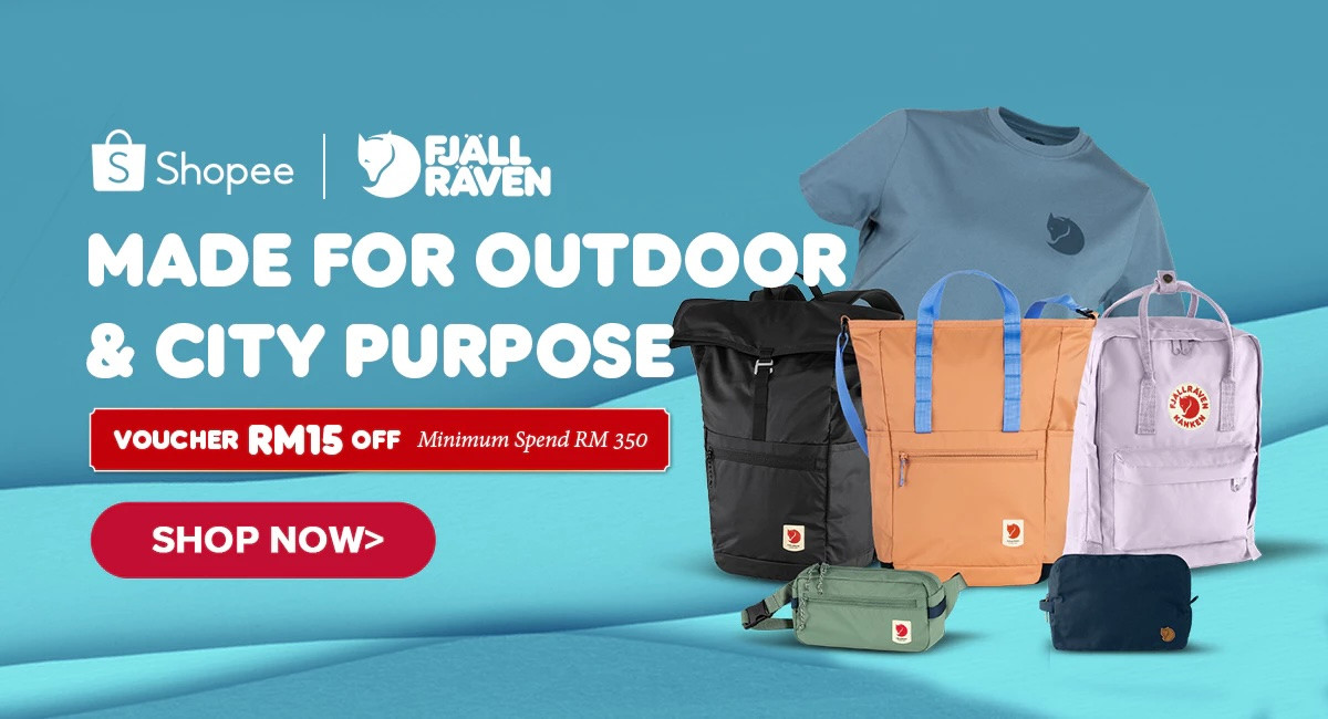 Shopee fjallraven kanken online