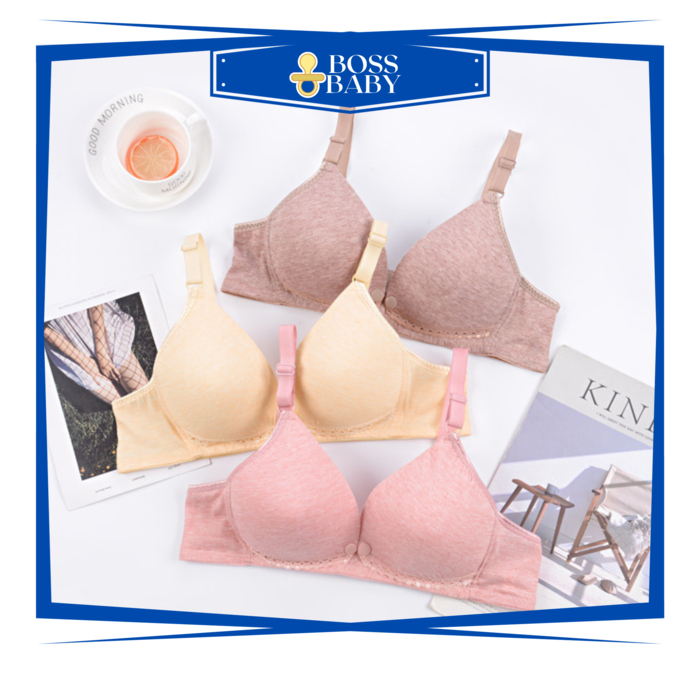 Cotton Nursing Breastfeeding Bra