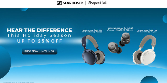 Sennheiser shopee sale