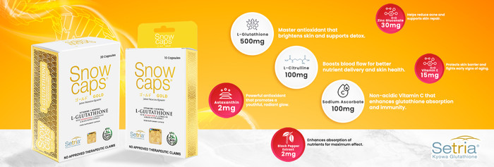 Snow Caps Glutathione, Online Shop