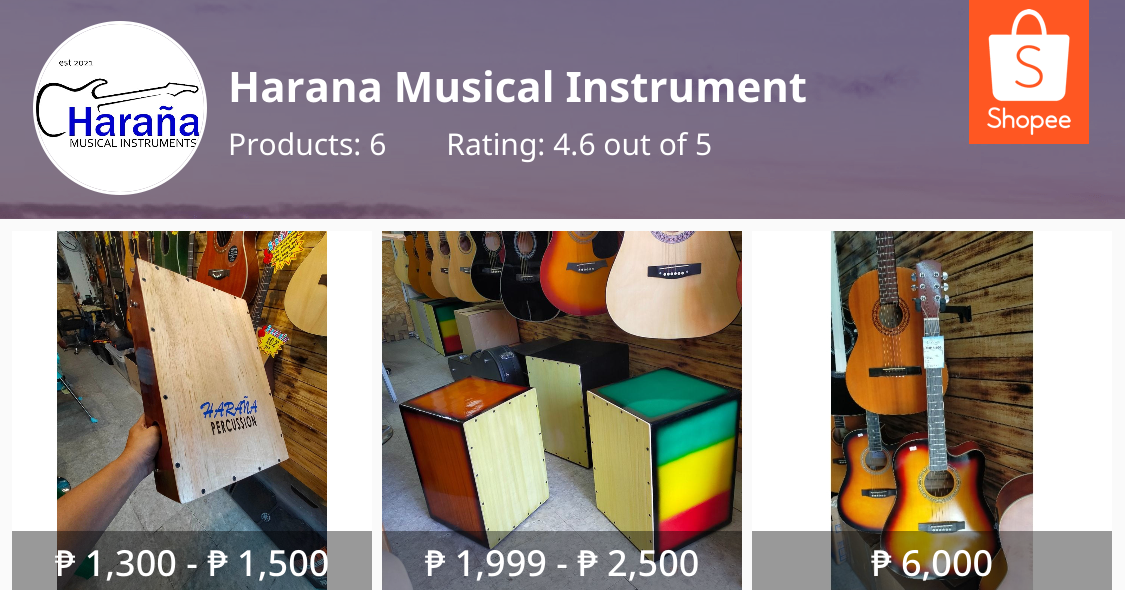 Harana Musical Instrument Online Shop Shopee Philippines