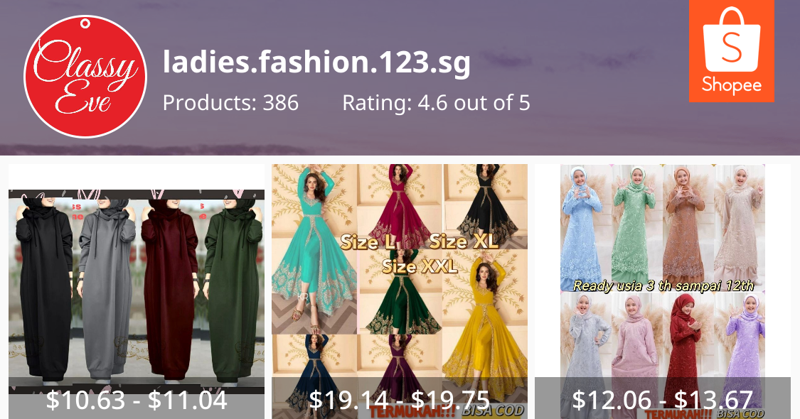 ladies.fashion.123.sg, Online Shop | Shopee Singapore