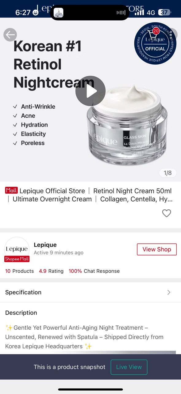 Night Cream customer review image 1