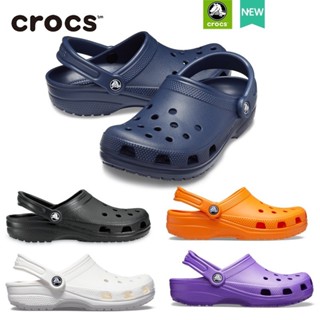 crocs original CLASSIC CLOG Hole Shoes Beach Thickened Slippers Breathable Anti Slip Soft Suitable For Men Women s 10001 Shopee Singapore