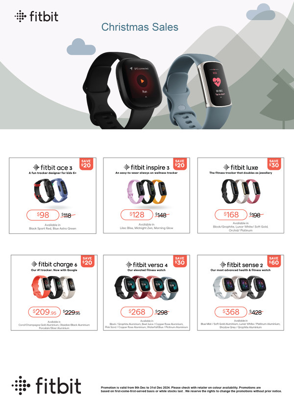 Fitbit sg sale