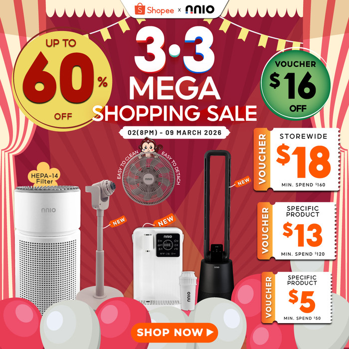 NNIO Official Store, Online Shop Mar 2026 | Shopee Singapore