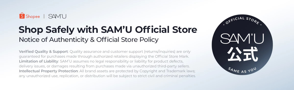 SAM'U Official Store SG, Online Shop Jul 2026 | Shopee Singapore
