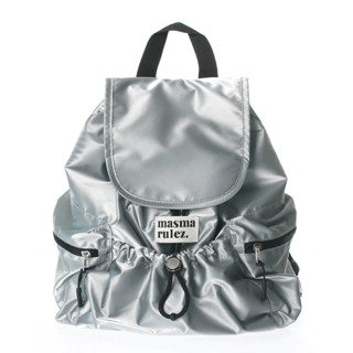 ☆masmarulez☆ Mini glossy belted backpackLight gray