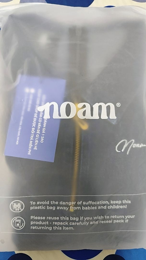 Khách mặc Váy Polo nữ NOAM Denim Grove Dáng Ôm Body ngắn Chất liệu denim cao cấp - Màu xanh