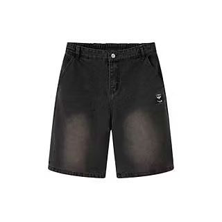 Khách mặc Quần Short Jean Unisex NOAM Original Fox - Màu Xanh/ Đen
