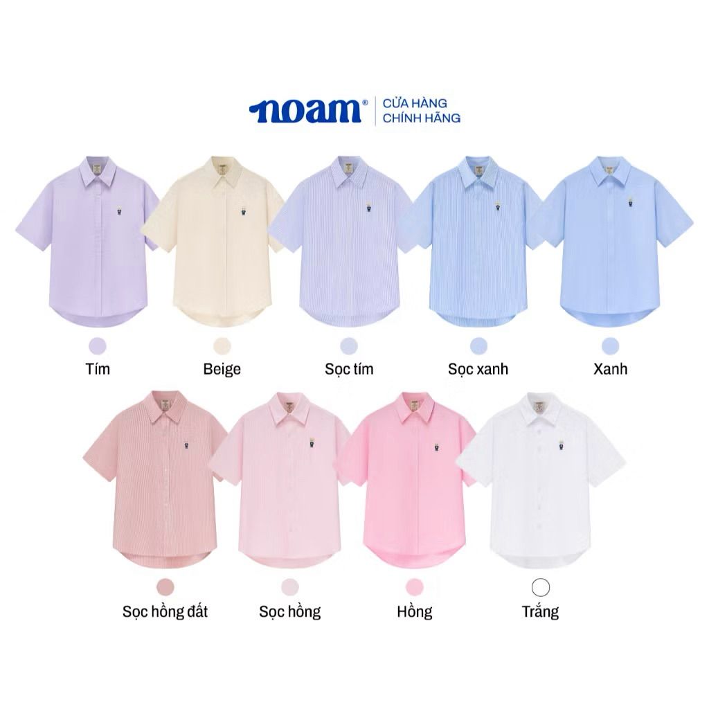 Khách mặc Quần Short Unisex NOAM Original Fox Vải nỉ mềm mịn - Màu Đen/ Trắng/ Xám