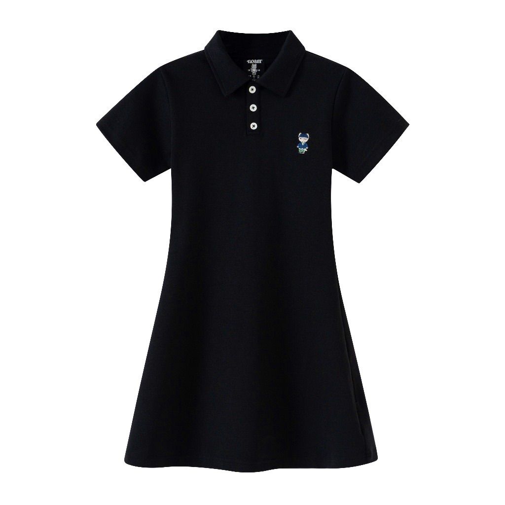 Khách mặc Váy Polo nữ NOAM Teeny Dáng Ôm Body ngắn Vải mềm mịn vượt trội - Màu trắng/ đen