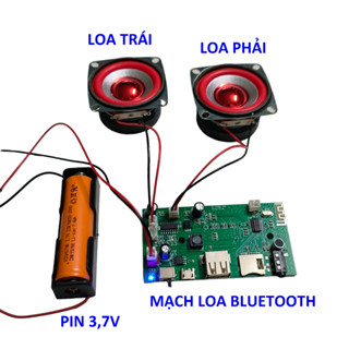 2. Cấu tạo của mạch loa bluetooth