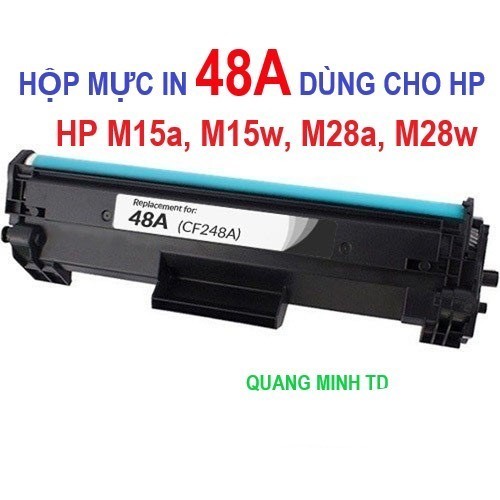 Hộp mực 48A cho máy in HP M15a, M15w, M28a, M28w,... CF248A mới 100%